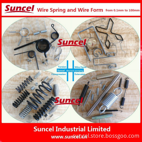 Metal Wire Form and Wire Spring